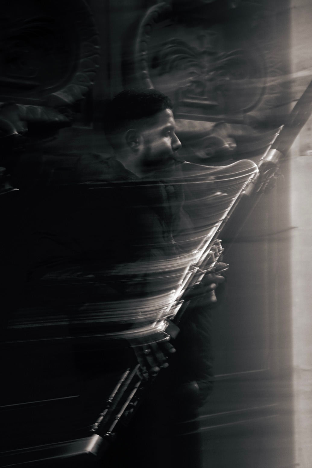 Urban stillness with softer tones