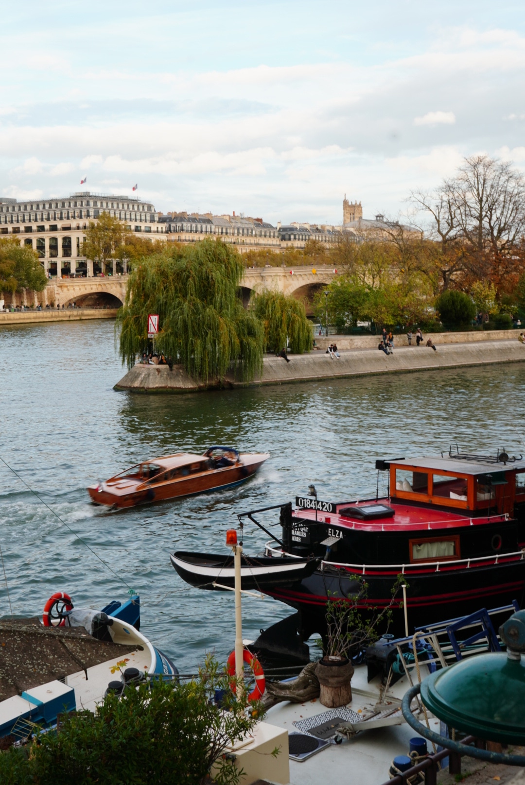 Urban detail and passing light