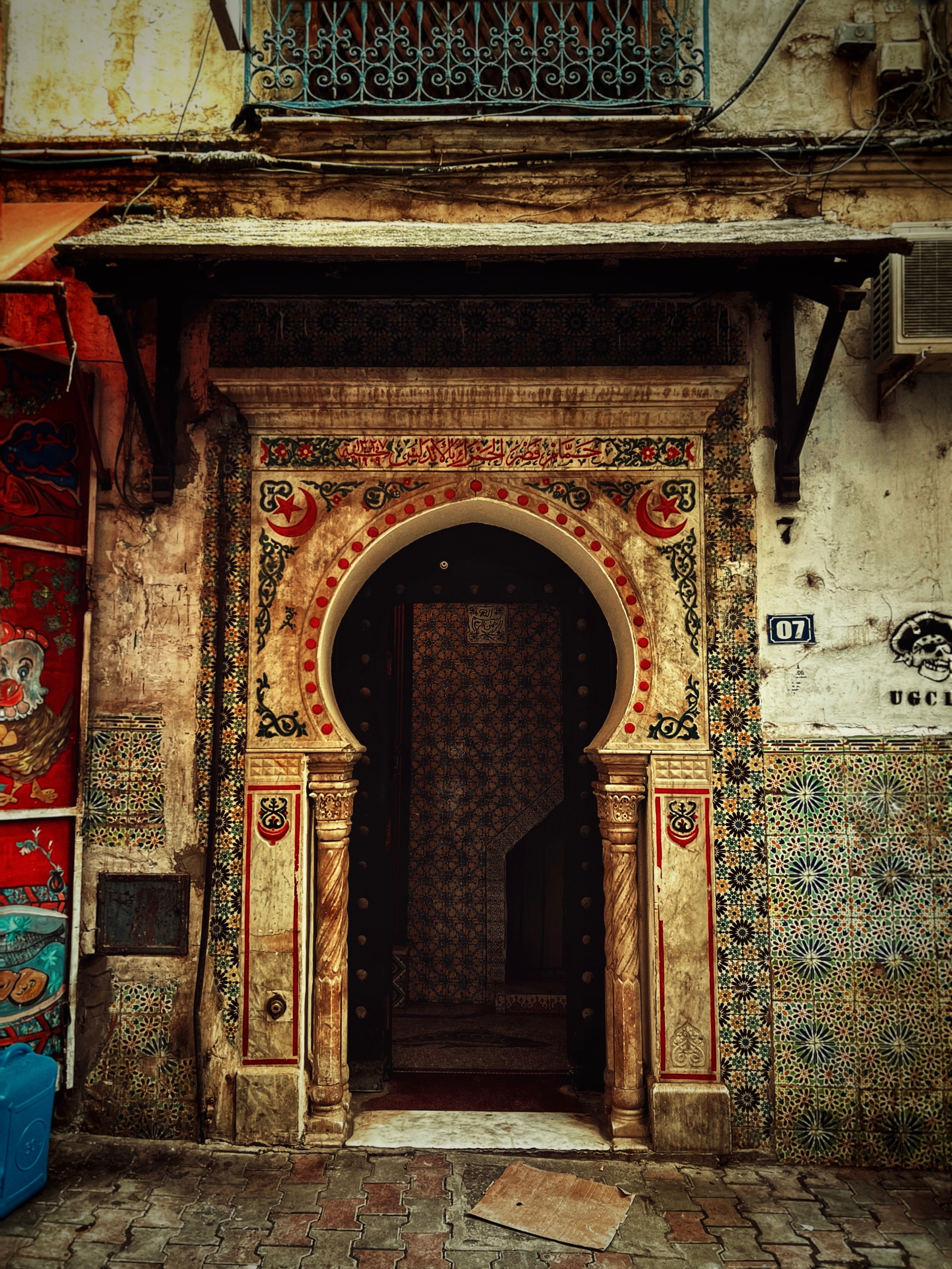 Travel portrait in natural light